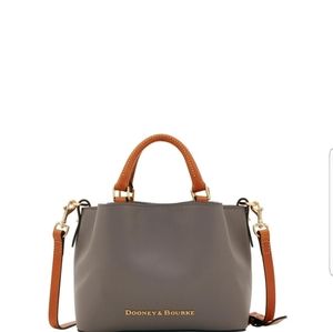 Dooney and Bourke City Mini Barlow Color: Taupe